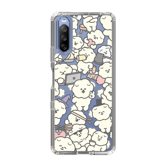 Slim Protection Case［ Mossari Mosao - Fluffy - Clear ］