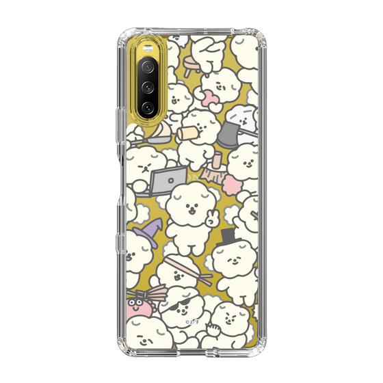 Slim Protection Case［ Mossari Mosao - Fluffy - Clear ］
