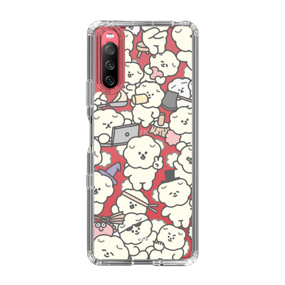 Slim Protection Case［ Mossari Mosao - Fluffy - Clear ］