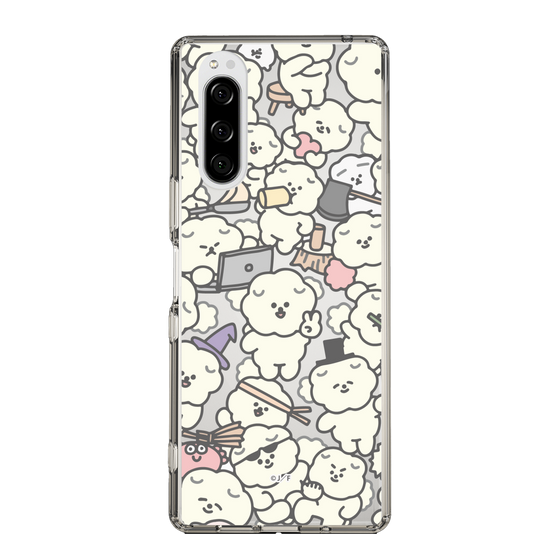 Slim Protection Case［ Mossari Mosao - Fluffy - Clear ］