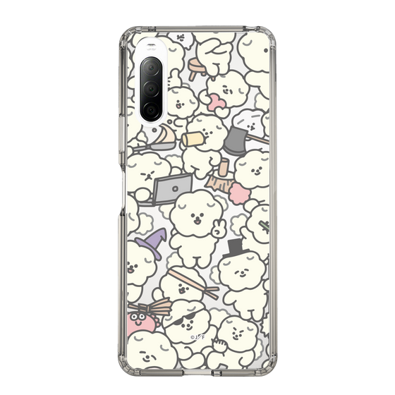 Slim Protection Case［ Mossari Mosao - Fluffy - Clear ］