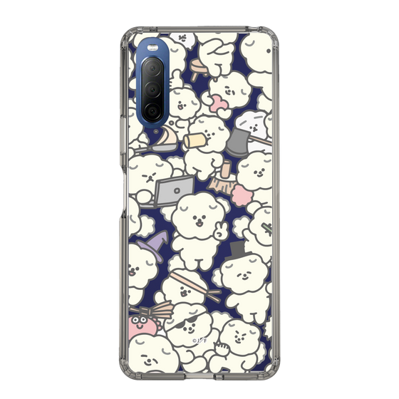 Slim Protection Case［ Mossari Mosao - Fluffy - Clear ］