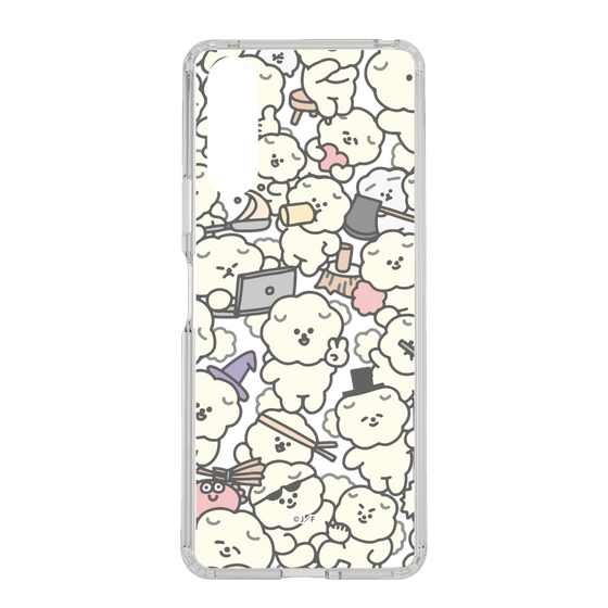 Slim Protection Case［ Mossari Mosao - Fluffy - Clear ］