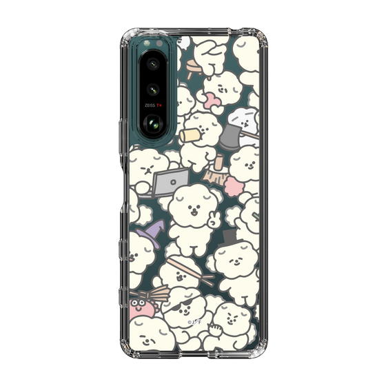 Slim Protection Case［ Mossari Mosao - Fluffy - Clear ］