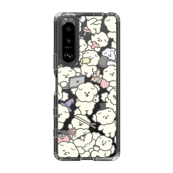 Slim Protection Case［ Mossari Mosao - Fluffy - Clear ］