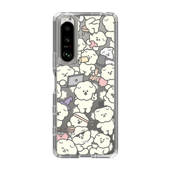 Slim Protection Case［ Mossari Mosao - Fluffy - Clear ］