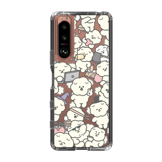Slim Protection Case［ Mossari Mosao - Fluffy - Clear ］