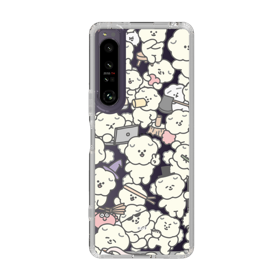 Slim Protection Case［ Mossari Mosao - Fluffy - Clear ］