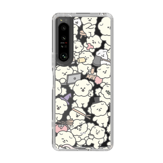 Slim Protection Case［ Mossari Mosao - Fluffy - Clear ］