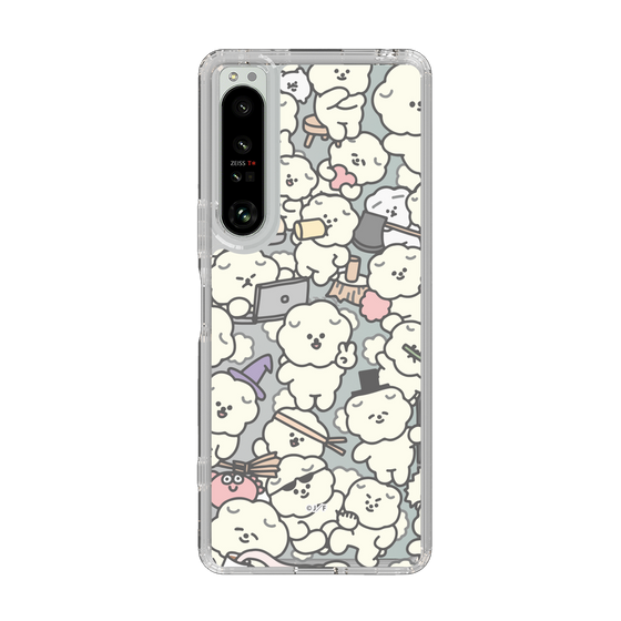 Slim Protection Case［ Mossari Mosao - Fluffy - Clear ］
