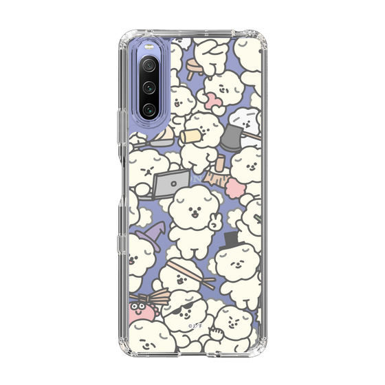 Slim Protection Case［ Mossari Mosao - Fluffy - Clear ］