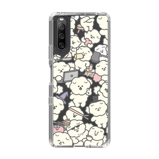 Slim Protection Case［ Mossari Mosao - Fluffy - Clear ］