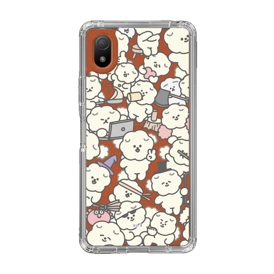 Slim Protection Case［ Mossari Mosao - Fluffy - Clear ］