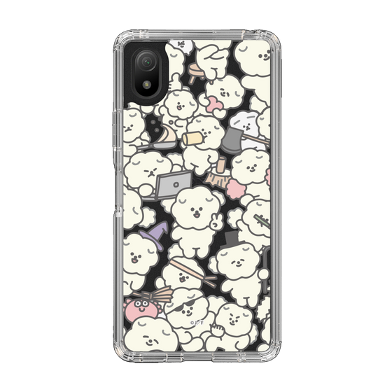 Slim Protection Case［ Mossari Mosao - Fluffy - Clear ］
