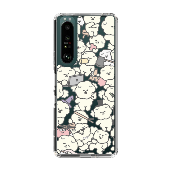 Slim Protection Case［ Mossari Mosao - Fluffy - Clear ］