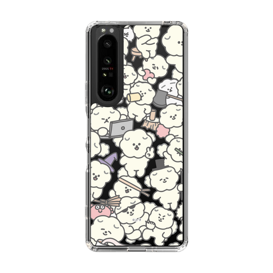 Slim Protection Case［ Mossari Mosao - Fluffy - Clear ］