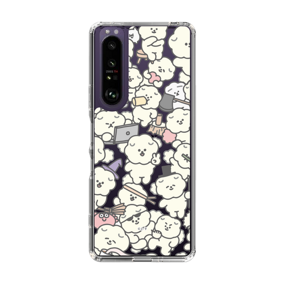 Slim Protection Case［ Mossari Mosao - Fluffy - Clear ］