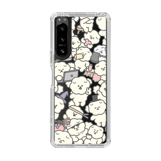Slim Protection Case［ Mossari Mosao - Fluffy - Clear ］