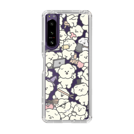 Slim Protection Case［ Mossari Mosao - Fluffy - Clear ］
