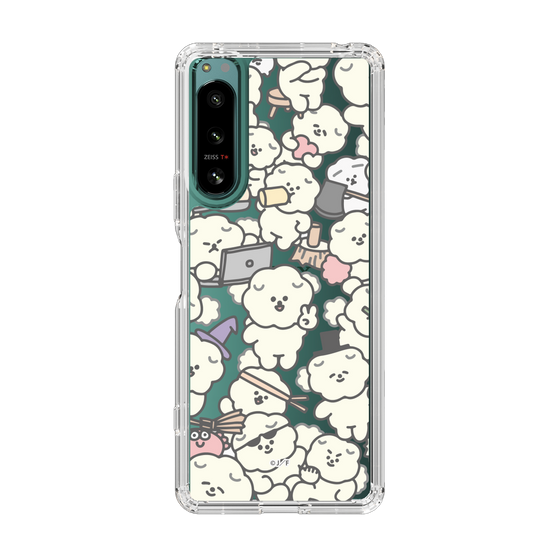 Slim Protection Case［ Mossari Mosao - Fluffy - Clear ］