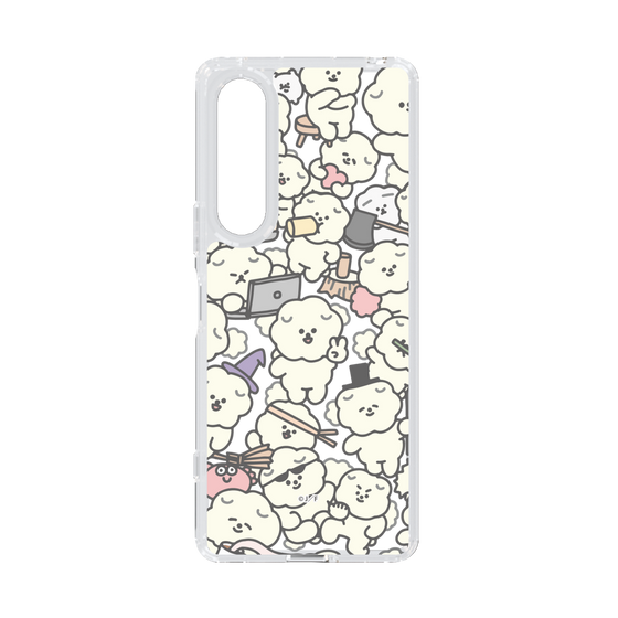 Slim Protection Case［ Mossari Mosao - Fluffy - Clear ］