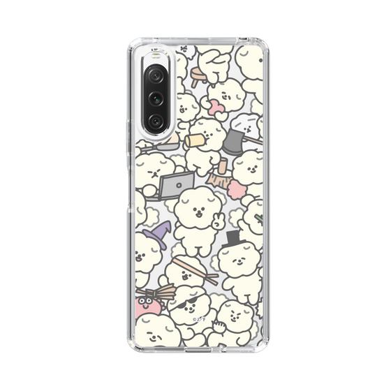 Slim Protection Case［ Mossari Mosao - Fluffy - Clear ］