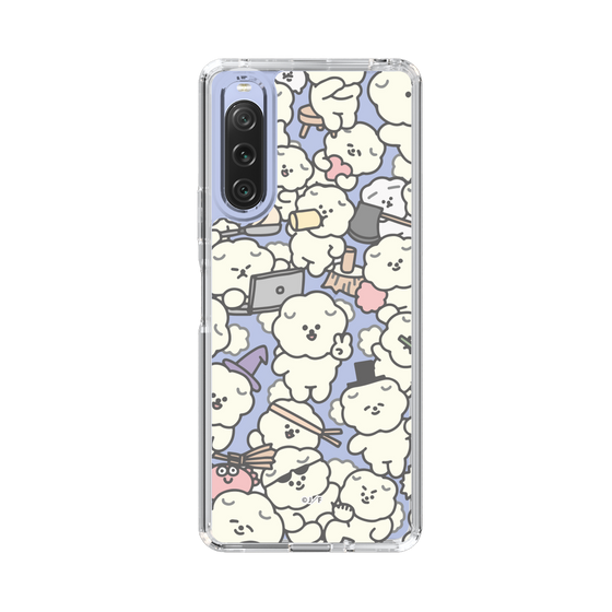 Slim Protection Case［ Mossari Mosao - Fluffy - Clear ］