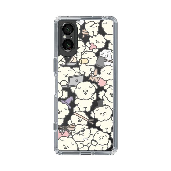 Slim Protection Case［ Mossari Mosao - Fluffy - Clear ］