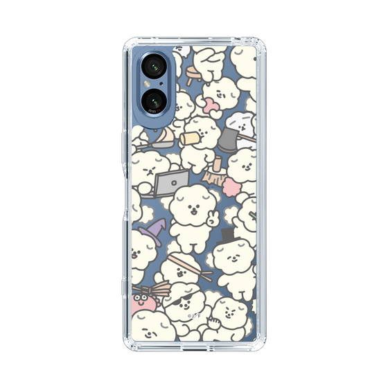 Slim Protection Case［ Mossari Mosao - Fluffy - Clear ］