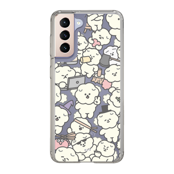 Slim Protection Case［ Mossari Mosao - Fluffy - Clear ］