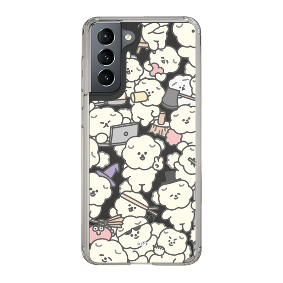 Slim Protection Case［ Mossari Mosao - Fluffy - Clear ］