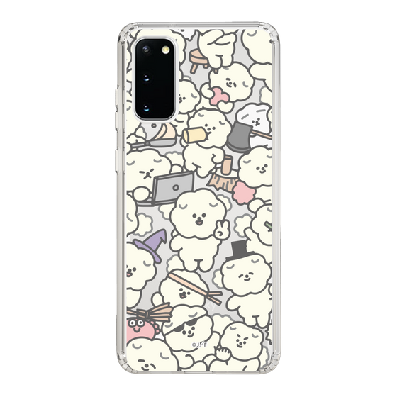 Slim Protection Case［ Mossari Mosao - Fluffy - Clear ］