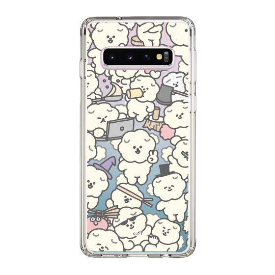 Slim Protection Case［ Mossari Mosao - Fluffy - Clear ］