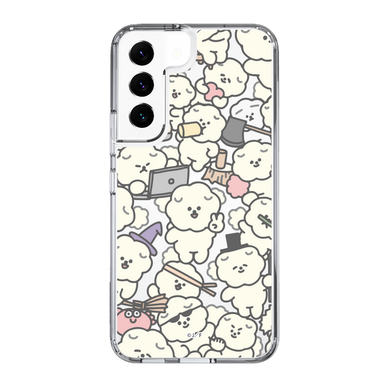 Slim Protection Case［ Mossari Mosao - Fluffy - Clear ］