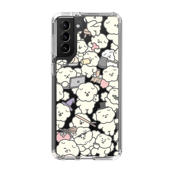 Slim Protection Case［ Mossari Mosao - Fluffy - Clear ］