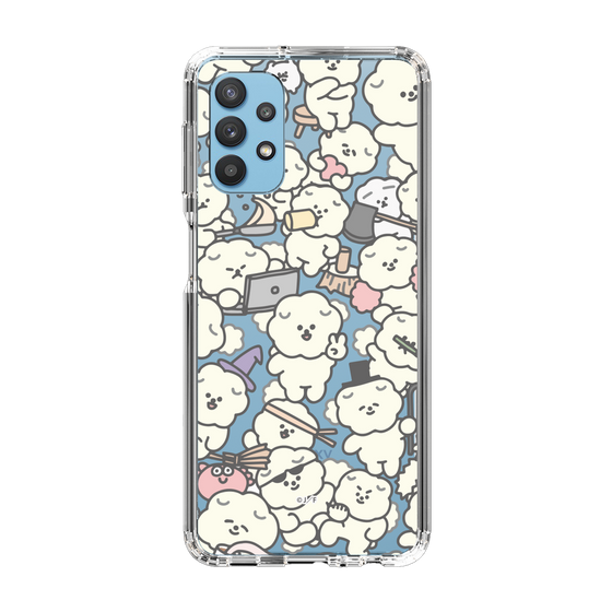 Slim Protection Case［ Mossari Mosao - Fluffy - Clear ］