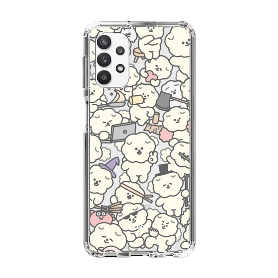 Slim Protection Case［ Mossari Mosao - Fluffy - Clear ］