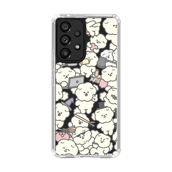 Slim Protection Case［ Mossari Mosao - Fluffy - Clear ］