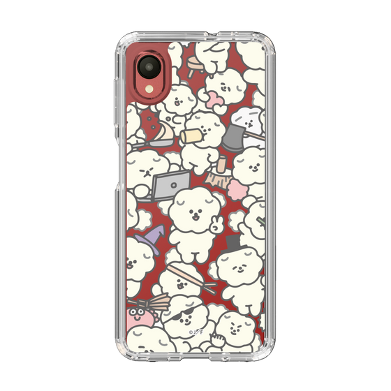 Slim Protection Case［ Mossari Mosao - Fluffy - Clear ］
