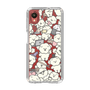 Slim Protection Case［ Mossari Mosao - Fluffy - Clear ］