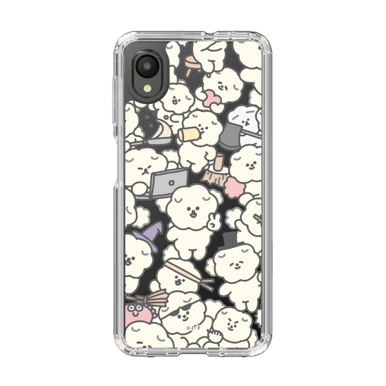 Slim Protection Case［ Mossari Mosao - Fluffy - Clear ］