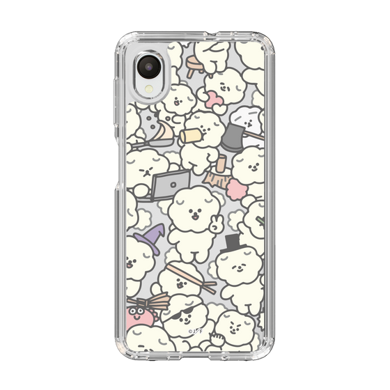Slim Protection Case［ Mossari Mosao - Fluffy - Clear ］