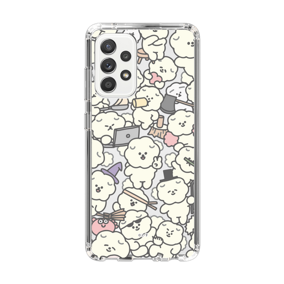 Slim Protection Case［ Mossari Mosao - Fluffy - Clear ］