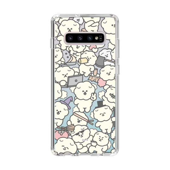 Slim Protection Case［ Mossari Mosao - Fluffy - Clear ］