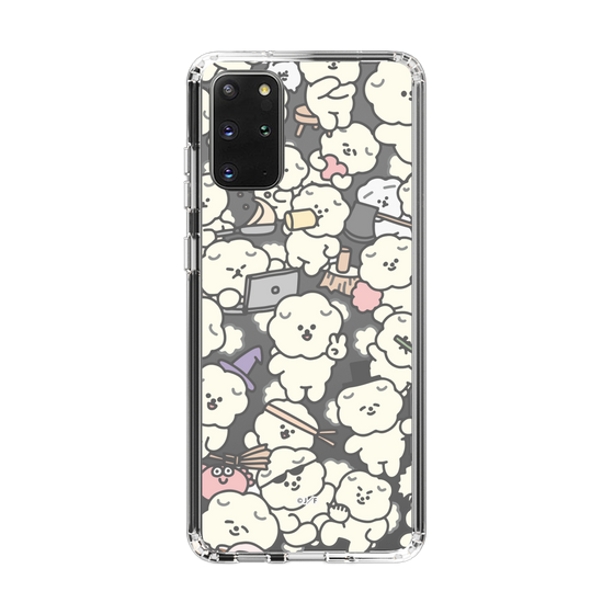 Slim Protection Case［ Mossari Mosao - Fluffy - Clear ］