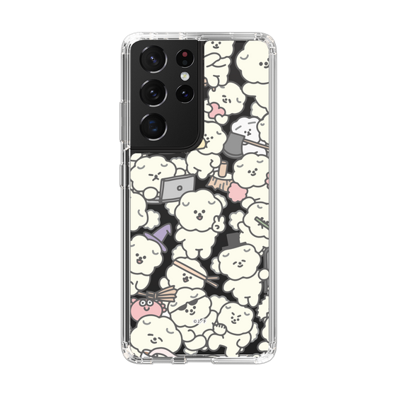 Slim Protection Case［ Mossari Mosao - Fluffy - Clear ］