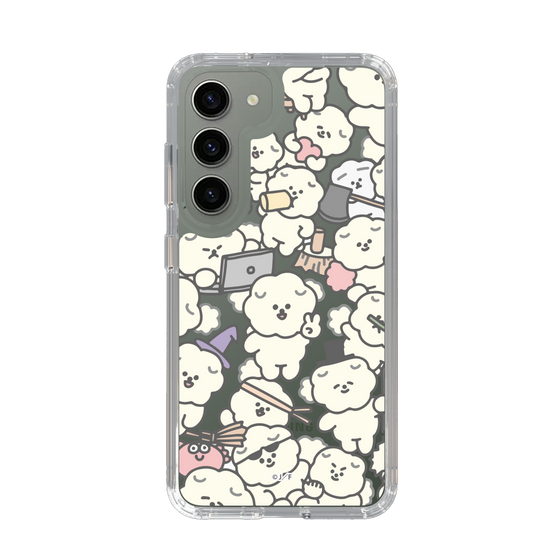 Slim Protection Case［ Mossari Mosao - Fluffy - Clear ］