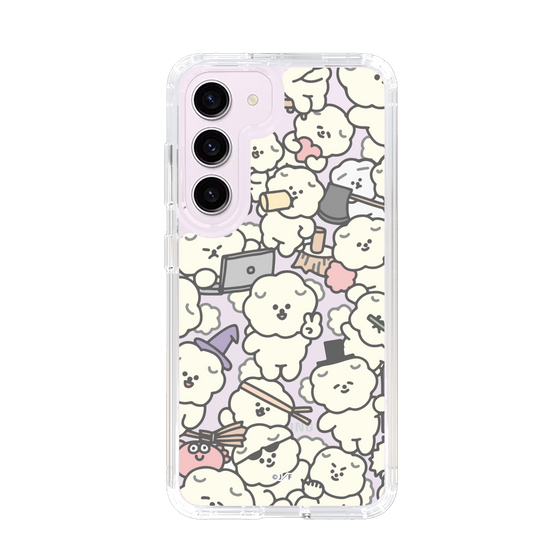 Slim Protection Case［ Mossari Mosao - Fluffy - Clear ］
