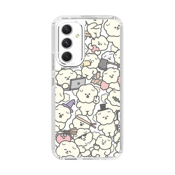 Slim Protection Case［ Mossari Mosao - Fluffy - Clear ］