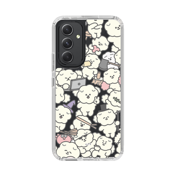 Slim Protection Case［ Mossari Mosao - Fluffy - Clear ］